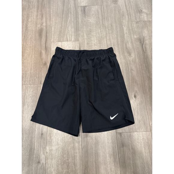 Nike Dri-Fit Lined Shorts Size Medium Black - Picture 1 of 7